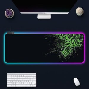 پد ماوس گیمینگ RGB طرح RAZER