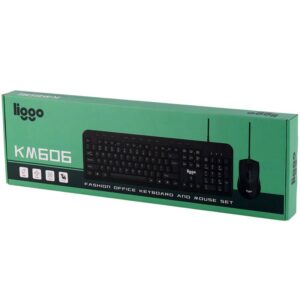کیبورد و موس سیمی لیگو مدل KM606