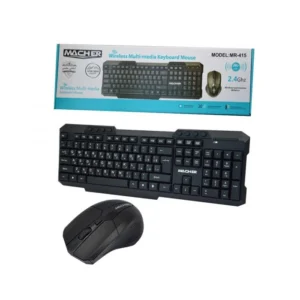 ماوس و کیبورد بی سیم مچر Macher مدل MR-415
