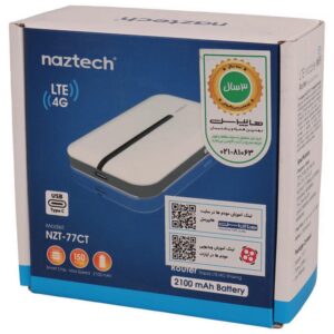 مودم همراه سیمکارتی 4G LTE نزتک مدل NZT-77CT