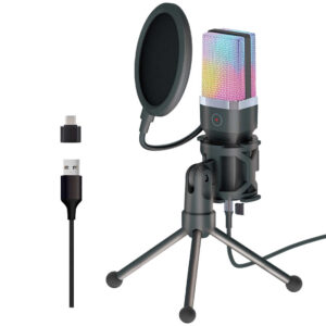 میکروفون رومیزی کندانسور Yanmai مدل X1R RGB