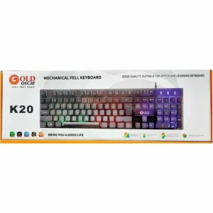 کیبورد گیمینگ Gold Oscar گلد اسکار مدل K20