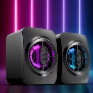 اسپیکر 2 تکه RGB دار میکوسو Mikuso SPK054 اورجینال
