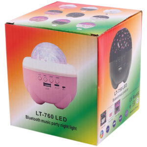 چراغ رقص نور اسپیکر دار مدل LT-760