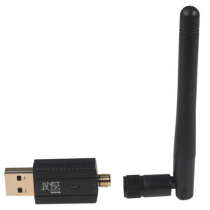 دانگل وای فای و بلوتوث آنتن دار 600Mbps حرفه ای Knet plus مدل KP-WB602