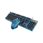 ماوس و کیبورد با سیم گیمینگ رپو مدل V100S
