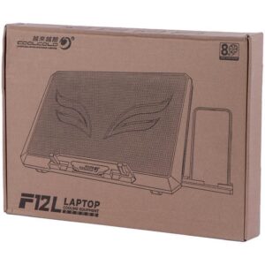 کول پد گیمینگ 8 فن لپ تاپ کول کد مدل F12L