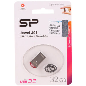 فلش 32 گیگ سیلیکون پاور USB 3.2 مدل Silicon Power Jewel J01