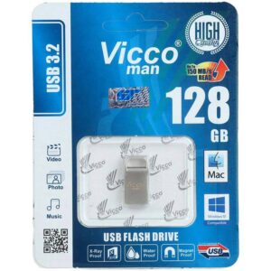 فلش 128 گیگ ویکومن USB 3.2 سرعت بالا مدل VC374