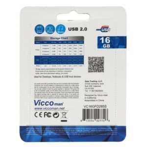 فلش 16 گیگ ویکومن ViccoMan مدل VC285